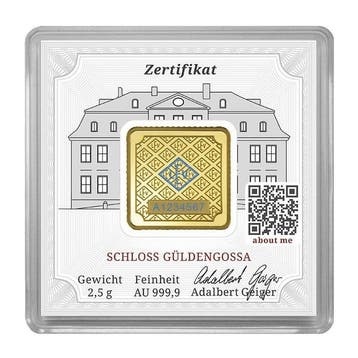 2,5 Gramm - Goud .999 - Geiger Edelmetalle - Verzegeld en