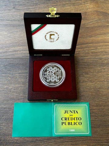 Portugal. Moeda Comemorativa de 1000 Escudos 1997 - II