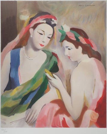 Marie Laurencin (1883-1956) - Deux jeunes filles