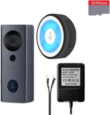 DrPhone LM6-C – Bekabeld Camera Deurbel Met Binnen Bel +, Verzenden, Nieuw