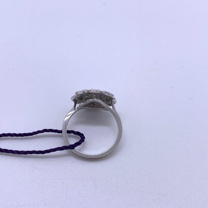 Chanel - Ring - Camellia - 18 karaat Witgoud, Handtassen en Accessoires, Ringen