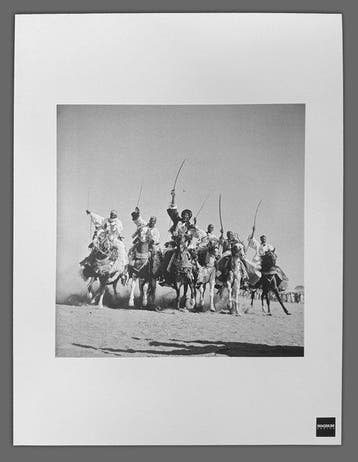 George Rodger - Magnum Photos - Hausa chiefs demonstrate