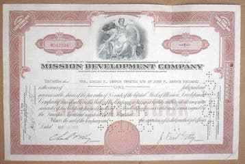Verenigde Staten van Amerika. Mission Developement Comp.