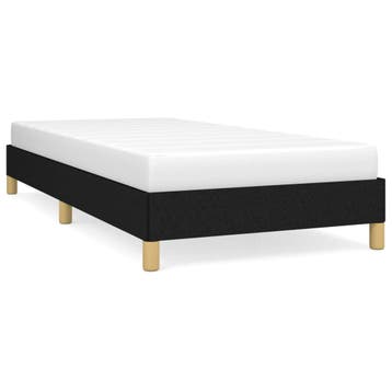 Bedframe 90x190 Zwart | Retour deal | 34% Korting, 90 cm, Eenpersoons, Verzenden, Zwart