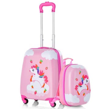 2dekans | Coast 2-Delige Kinderkoffer + Rugzak Kindertrolley, Ophalen of Verzenden, Nieuw
