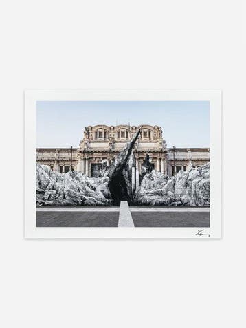 Jr (1983) - JR La Nascita, Milano Centrale, Italie, 2024