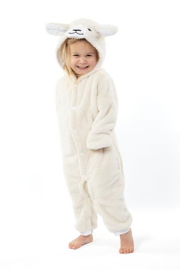 KIMU® Onesie Schaap Baby Pakje 62-68 Schapenpak Kostuum Wit, Ophalen of Verzenden