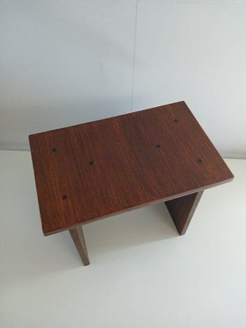 Bijzettafel - Hout - Vintage bijzettafel / plantentafel uit