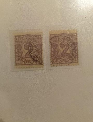 Italië - koloniën (algemene uitgaves) 1903/1981 - San Marino, Gestempeld
