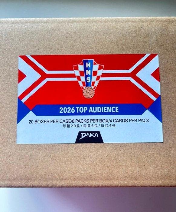 2025/26 DAKA Croatia Top Audience Sealed Case Luka Modric, Verzamelen, Stickers