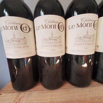1999 x 2 Chateau Des Tourelles & 2007 x 4 Chateau le Mont d, Collections, Vins