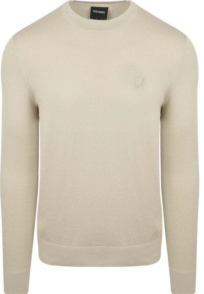 Lyle & Scott Tonal Pullover Greige maat Maat 52/54 (L) Heren, Kleding | Heren, Truien en Vesten, Grijs, Nieuw, Maat 52/54 (L)
