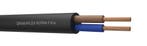 Flexibele H07RN-F Neopreen Kabel 2x1mm² Zwart - 817306 [20, Verzenden