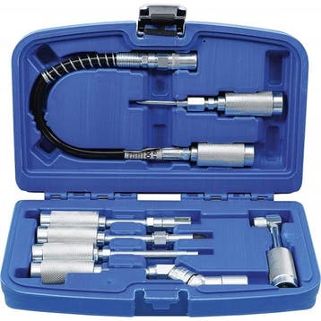 Adapters en toebehorenset voor vetspuiten 7-delig BGS 3142, Verzenden, Nieuw