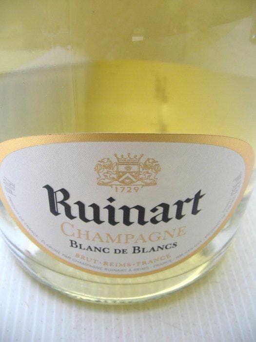 Ruinart - Champagne Blanc de Blancs - 3 Flessen (0.75 liter), Collections, Vins