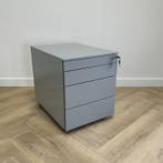 ladeblok 4 lades en sleutel (hxbxd) 52x42x58 cm, grijs, Gebruikt, Metaal