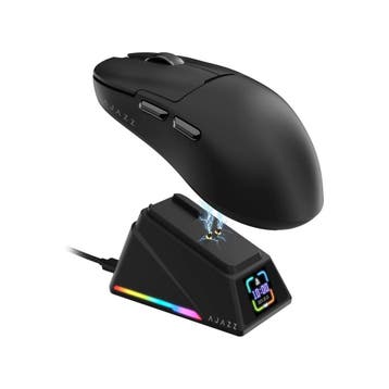2dekans | AJAZZ AJ159 APEX Gaming Muis Zwart – Ultralicht 56, Informatique & Logiciels, Souris, Ophalen of Verzenden