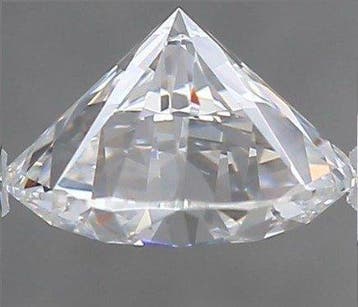 1 pcs Diamant (Natuurlijk) - 1.04 ct - Rond - D (kleurloos), Nieuw