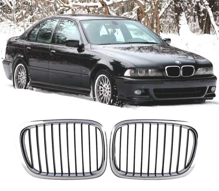 CALANDRES BMW E39 NOIR CHROMÉ, Auto-onderdelen, Carrosserie, Verzenden