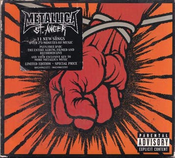 Metallica – St. Anger (CD, DVD, 2003), Verzenden