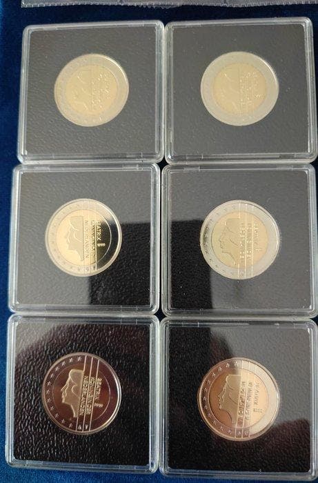 Nederland. Euro 1999/2012 (33 monete) Proof (Zonder, Postzegels en Munten, Munten | Europa | Niet-Euromunten