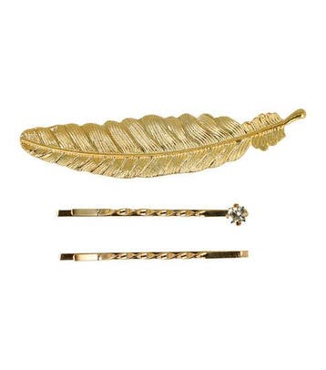 Haarspeld Duckklem & Schuifspeldjes 8cm – Veervorm en, Handtassen en Accessoires, Nieuw