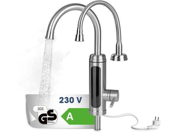 Veiling - Elektrische warm- en koudwaterkraan Easymaxx C-uit, Huis en Inrichting, Keuken | Keukenelementen