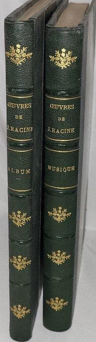 Jean Racine. - Musique des chœurs d’Esther et d’Athalie &, Antiek en Kunst