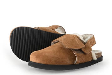 Nubikk Pantoffels Meisjes in maat 32 Cognac, Verzenden, Schoenen