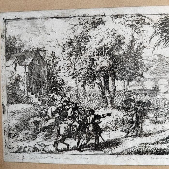 Jean Jacques Lagrenee (1739-1821), after - Vluchten naar, Antiek en Kunst, Antiek | Overige Antiek