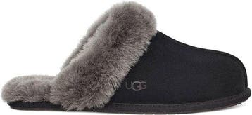 UGG W Scuffette II Dames Sloffen - Zwart/Grijs - Maat 36, Verzenden, Nieuw