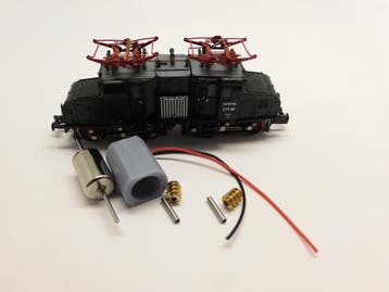 Micromotor NH020G Hobbytrain E 71, KPEV EG 514, Overige merken, Gelijkstroom, Verzenden, Overige typen