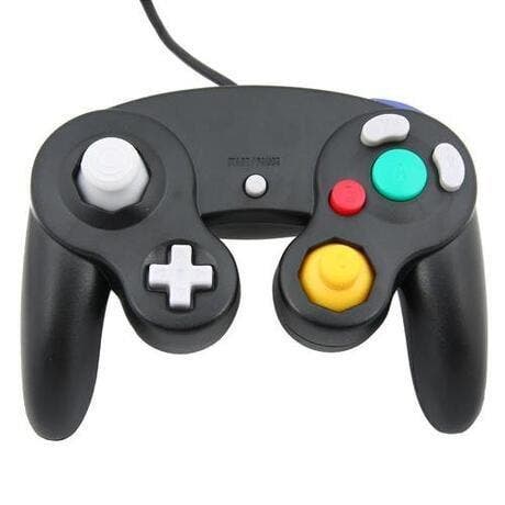 Gamecube Controller Zwart (Third Party) (Nieuw), Games en Spelcomputers, Spelcomputers | Nintendo Consoles | Accessoires, Nieuw