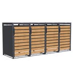 Kliko ombouw 4 Stuks | Verzinkt Staal | Premium | OP=OP, Ophalen of Verzenden, Nieuw, Metaal, Containerberging