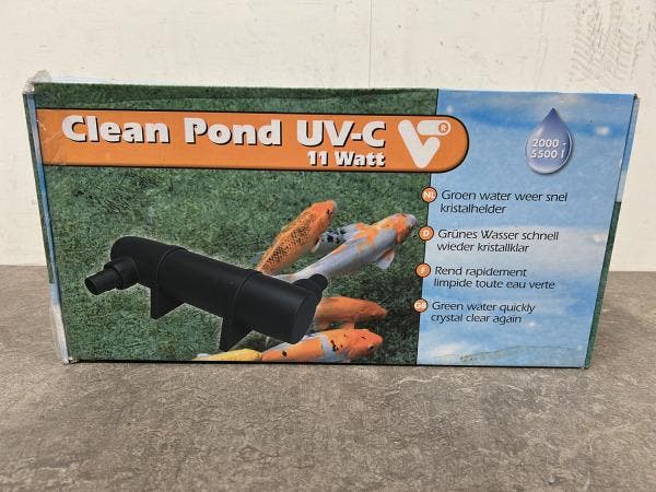 Veiling - Velda vijverfilter 11W UV-C Clean Pond, Tuin en Terras, Vijver-toebehoren