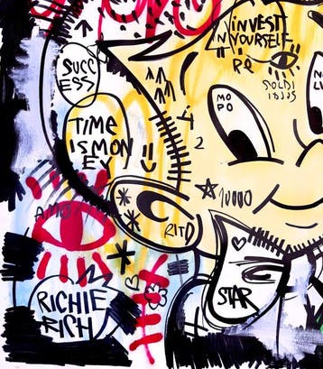 LACRISS (1990) - Richie Rich The Money Empire Canvas - XL