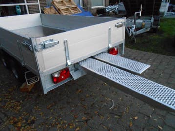 Veiling: Plateau Aanhangwagen BW Trailer 250x150x35cm Nieuw, Ophalen