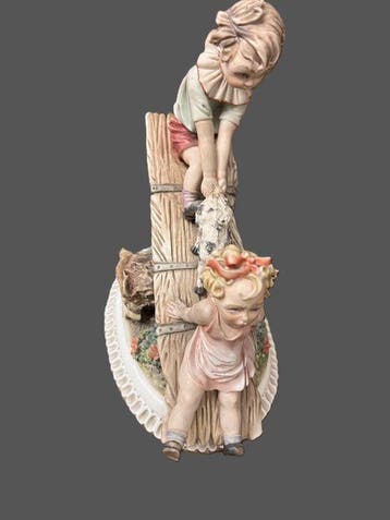 Altalena Scultore, Capodimonte - Beeldje - Seesaw by Tiziano