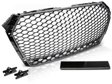 Carnamics Grille |   |  zwart / zilver mat-glanzend, Verzenden, Nieuw