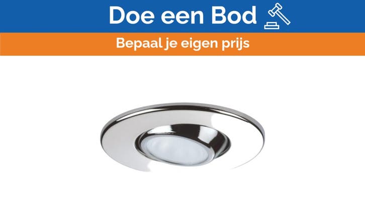 Bieden: Quick YOKO adjustable LED light warm stainless steel, Watersport en Boten, Bootonderdelen, Ophalen of Verzenden