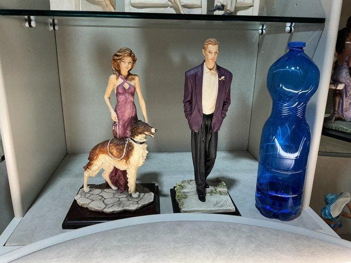 A.D.L. by Vittorio Tessaro - Vittorio Tessaro - Figuur -, Antiquités & Art, Antiquités | Verre & Cristal