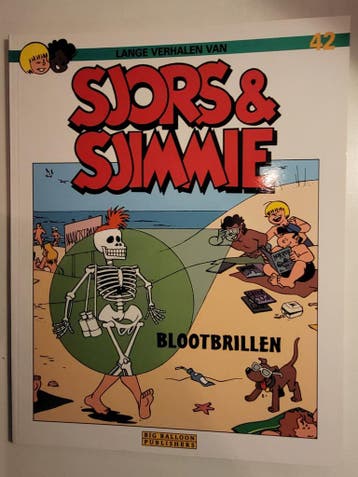 Lange verhalen van Sjors en Sjimmie no 42: Blootbrillen, Boeken, Verzenden, Gelezen