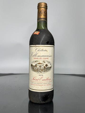 1975 Château Villemaurine & 1976 Chateau Côte Baleau & 1969, Nieuw