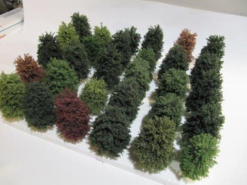 eigen maak H0 - Décor de train miniature (30) - Set de 30, Hobby en Vrije tijd, Nieuw