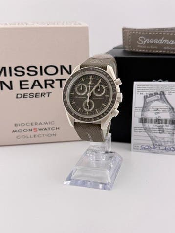 Omega x Swatch - Moonswatch - Mission on Earth Desert - Sans
