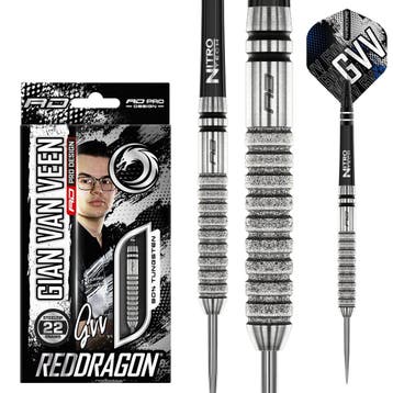 Gian van Veen Tour Edition Darts 90% - 22 Gram (Dart Pijlen), Sport en Fitness, Darts, Ophalen of Verzenden, Nieuw, Pijlen