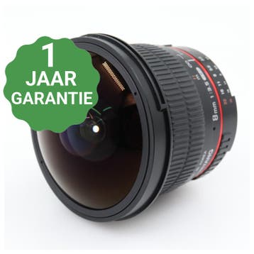 10% korting | Samyang 8mm f/3.5 Fisheye CS II Nikon F |, Verzenden