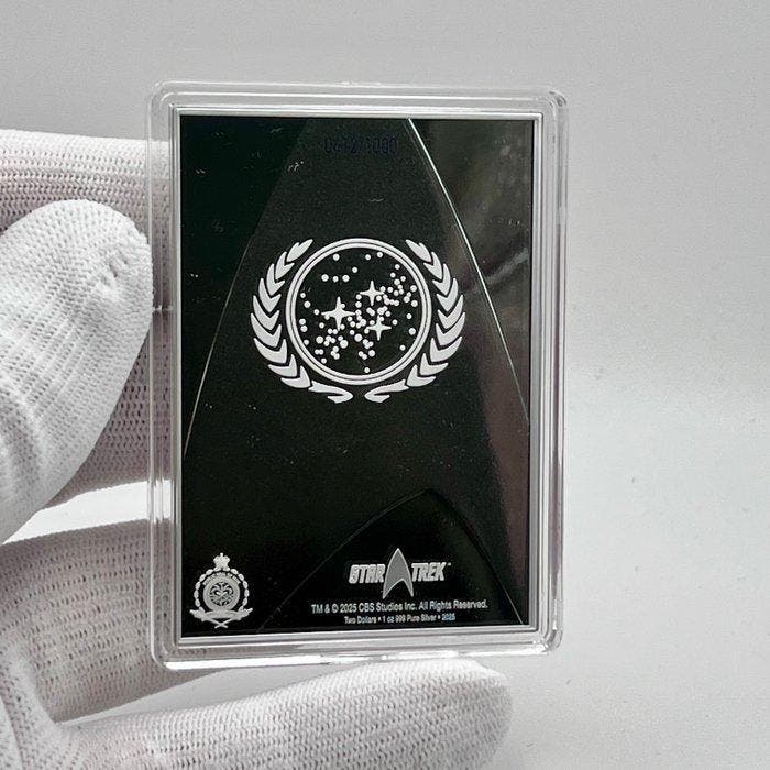 Niue. 1 Dollar 2025 – Star Trek – Starfleet Communicator, Postzegels en Munten, Munten | Europa | Niet-Euromunten