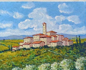 Gino Masini (1949) - Spring in Tuscany