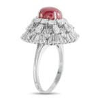 Bague Platine, Bague en platine avec diamant de 3,76 ct et, Bijoux, Sacs & Beauté, Bagues